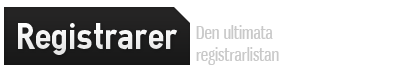 Registrarer.se - Den enklaste vägen att hitta registrarer